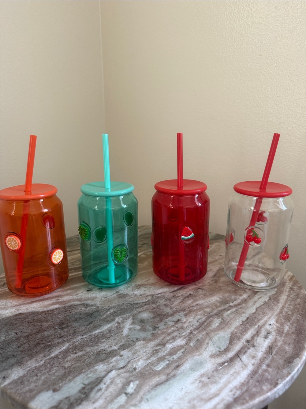 Tik tok viral glass jar cups